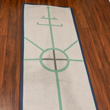 the archer hot yoga towel for bikram yoga