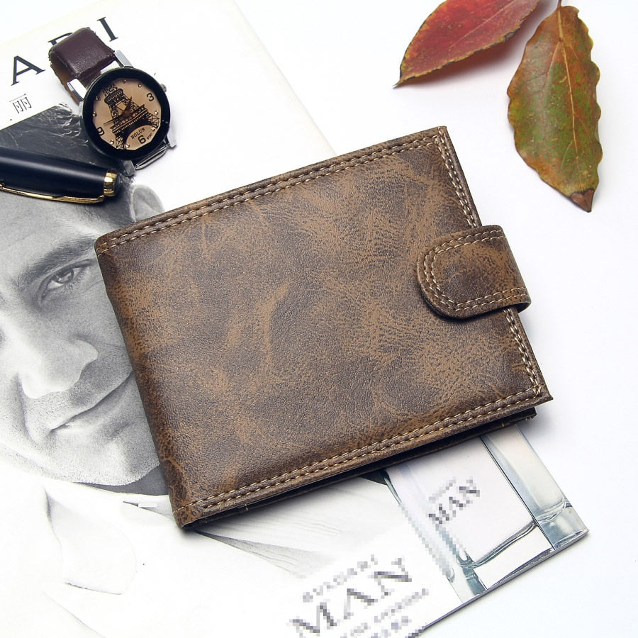 designer leather wallet