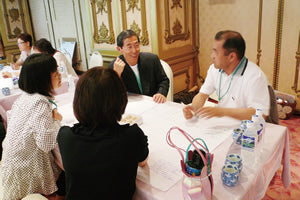 2008年6月に1回目が開催された「JWティーファン交流会in箱根」の様子