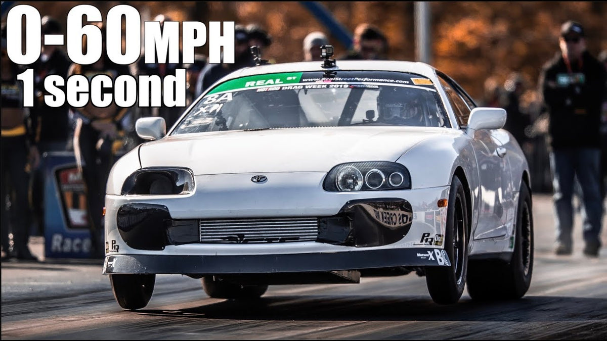 2000HP Supra 060MPH in 1 Second! 210MPH in 6 Seconds Billet 2JZ