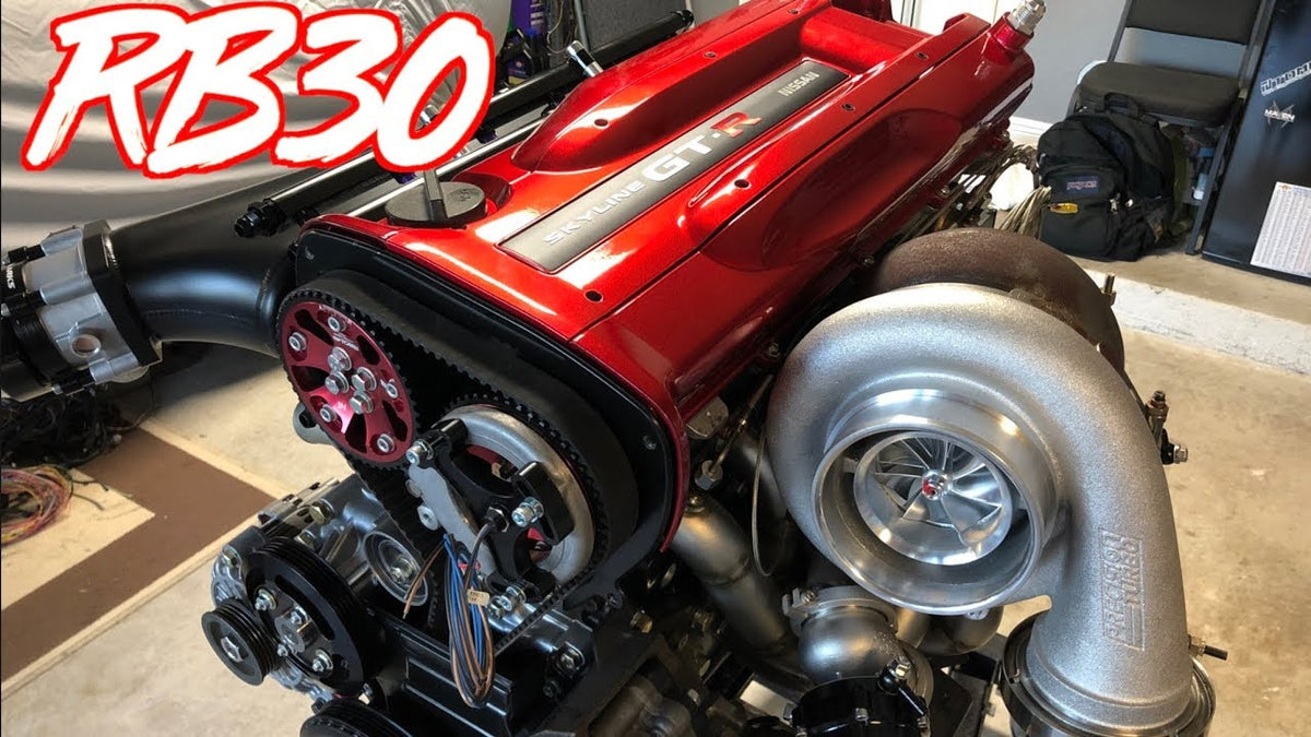 1000+HP Skyline GTR RB30 Engine is Complete! - Motec ECU + Engine Bay