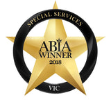 2018 Winner Victorian Australian Bridal Industry Award