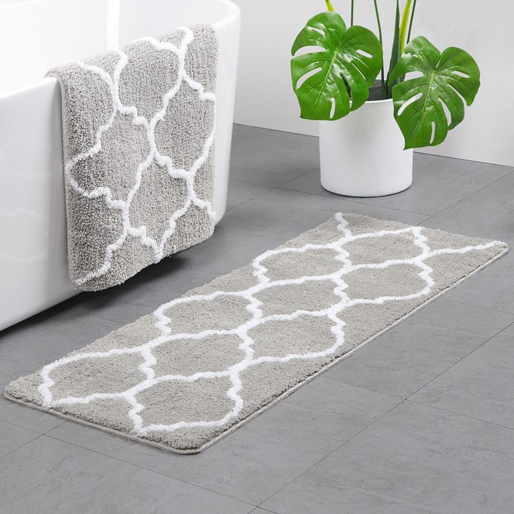 Tapis de Salle de Bain Gris | Joli Tapis