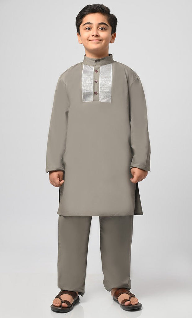 Abdullah Muslim Boys Kurta Pajama Set - saltykissesboutique.com