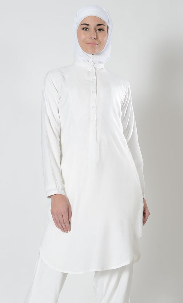 Mandarin Umrah Hajj Tunic - saltykissesboutique.com