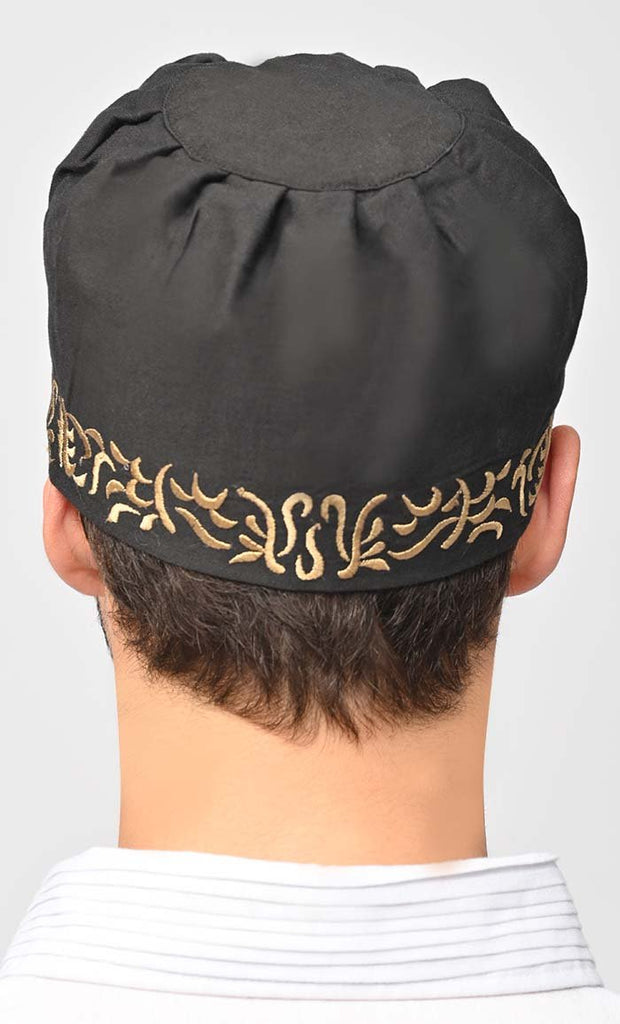 Mercerised Cotton Pleated Kufi - saltykissesboutique.com