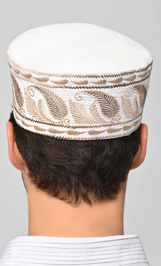 New Embroidered Junaid Kufi - saltykissesboutique.com