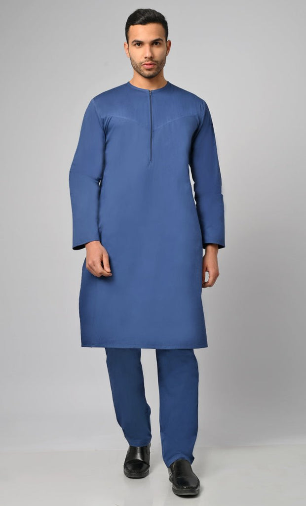 Waliyullah Modest Muslim Mens Kurta Pyzama Set - saltykissesboutique.com