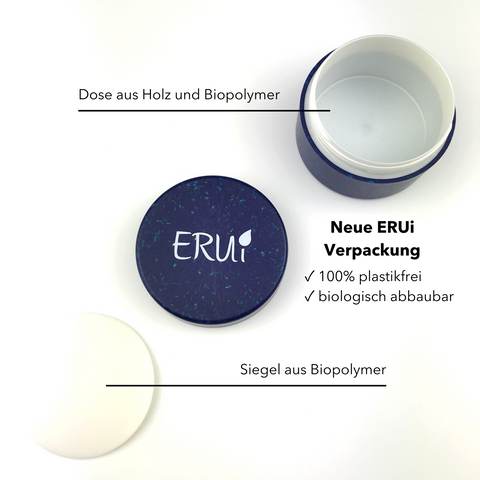 Holzverpackung von ERUi mit Biopolymer Verbundstoff