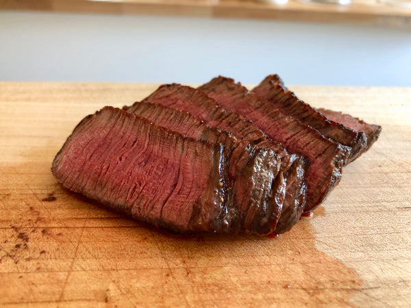 seared steak