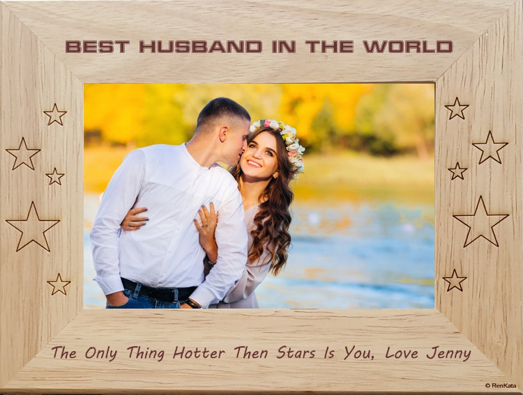 World Personalized Picture Frame 