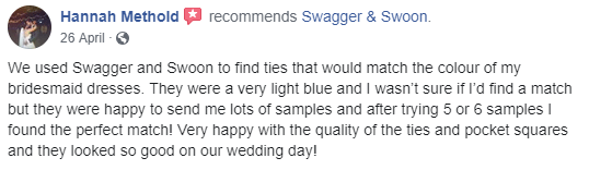 Wedding Ties Matching Review