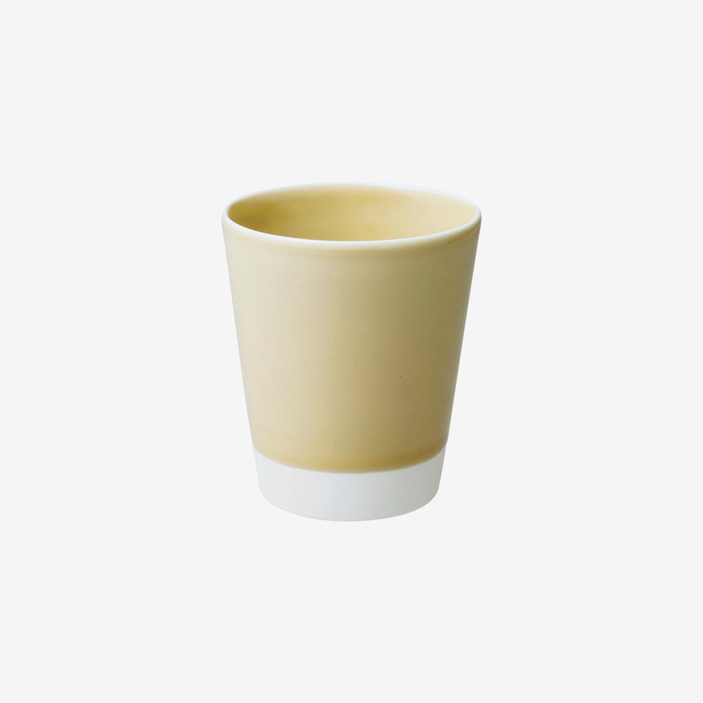 es cup〈M〉 黄磁釉 180g - Hasami Life | 波佐見焼の通販サイト