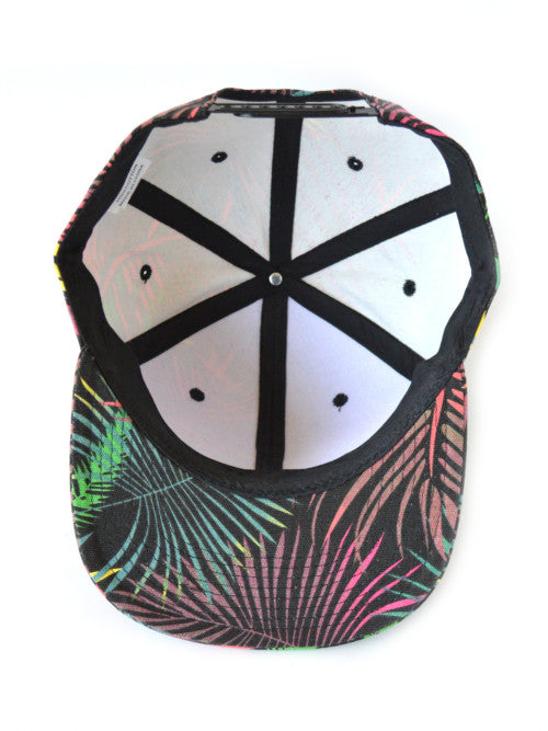 GO ALL DAY palm floral hat snapback