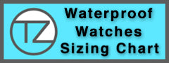 TZ LIFESTYLE | Waterproof Bamboo Watches Sizing Chart