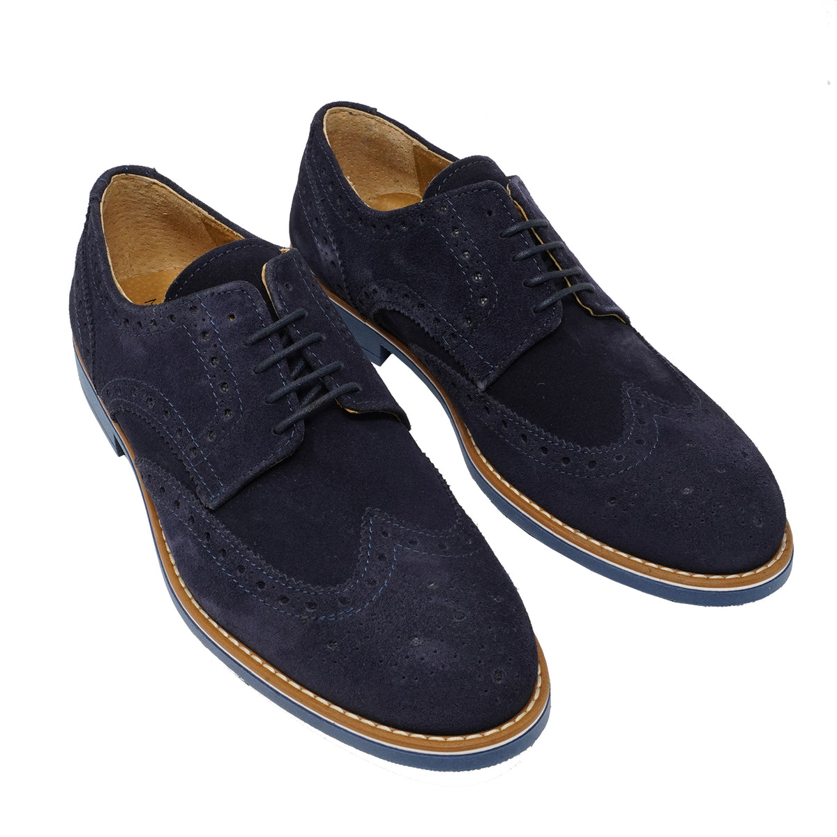 scarpe eleganti uomo blu