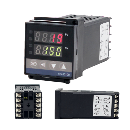 PID Temperature Controller REX-C100 Relay/SSR Output K type thermocouple 