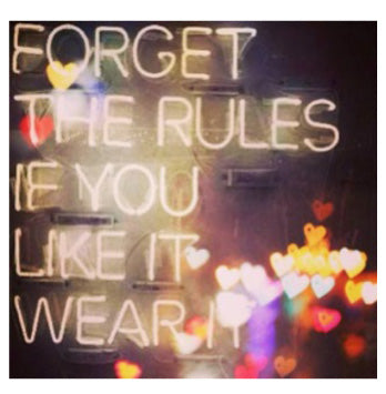 fashion quotes advice rules risk blogger