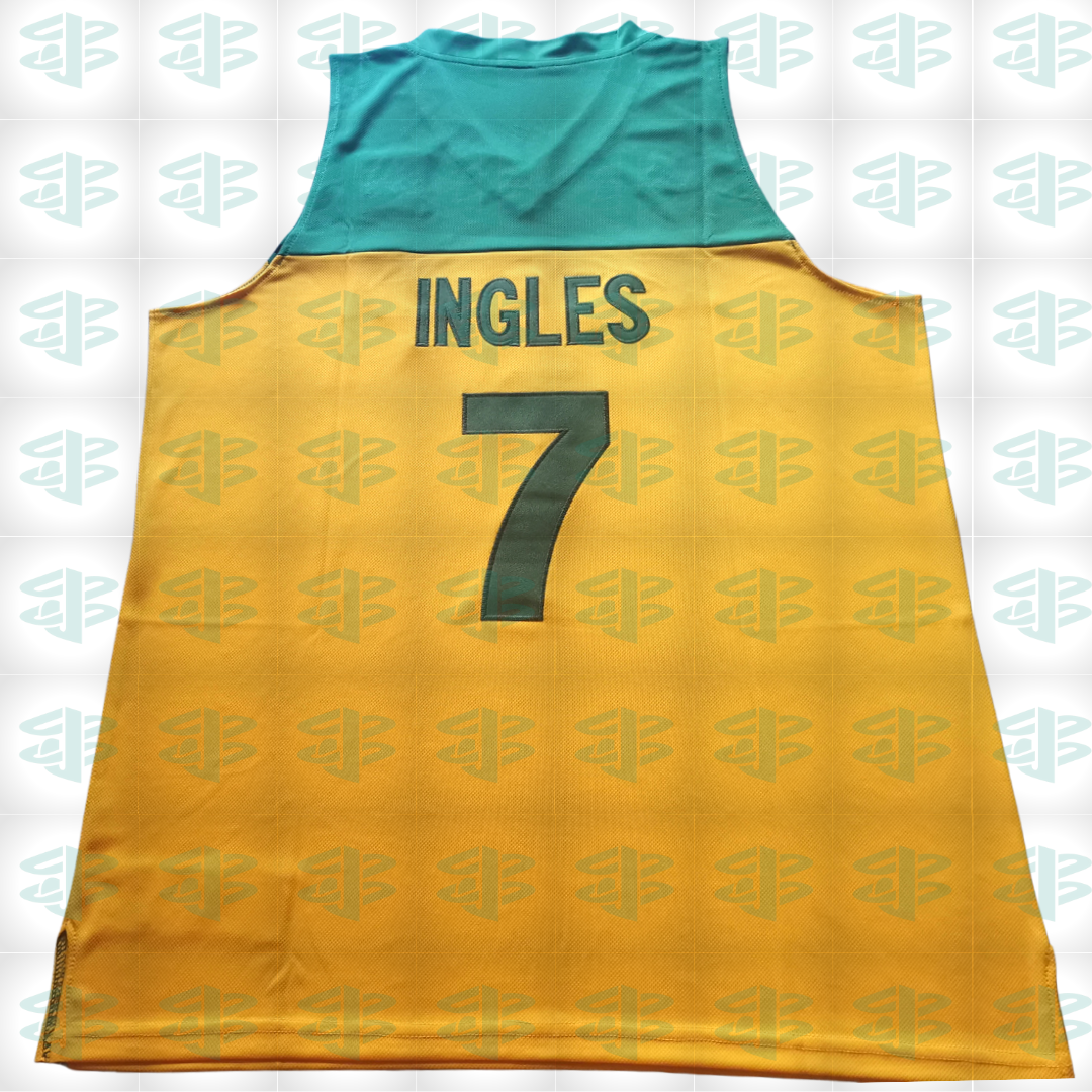 vaak bedreiging Dubbelzinnig Joe Ingles Australia National Team Basketball Jersey Aussie Euroleague –  JordansSecretStuff