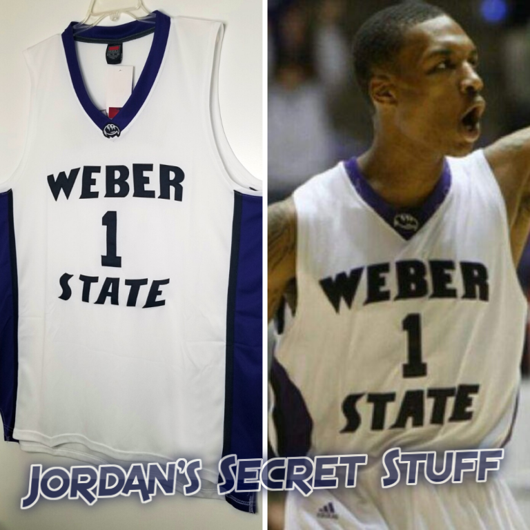 damian lillard weber state jersey for sale