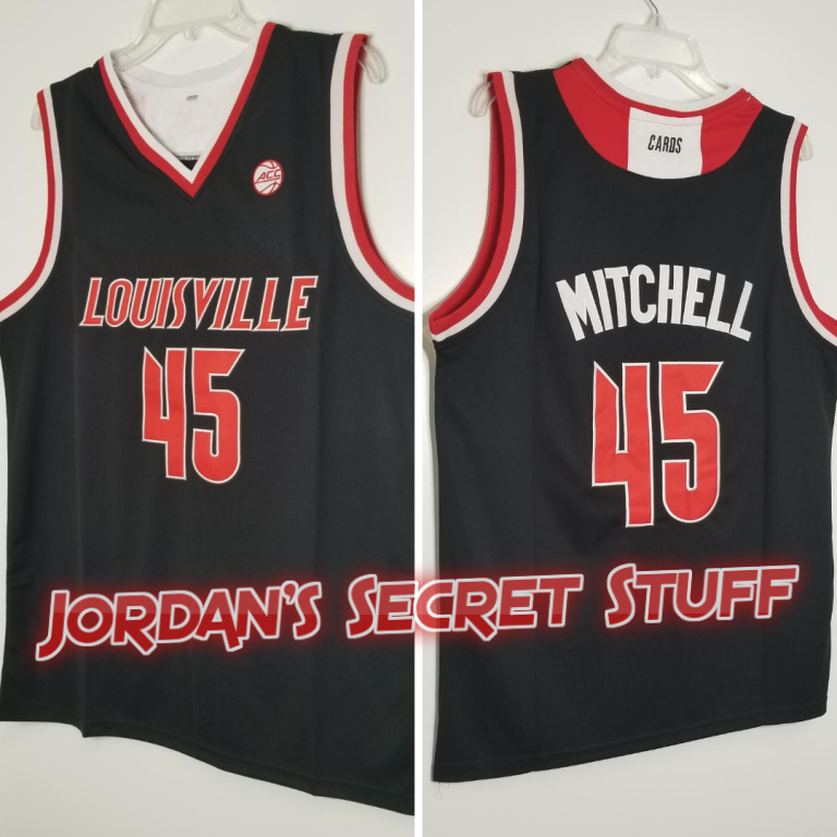 donovan mitchell college jersey