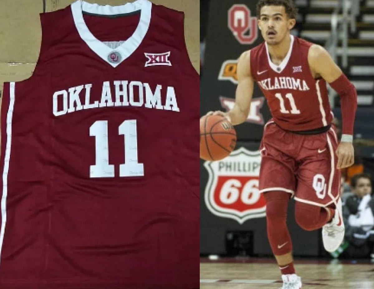 trae young ou jersey