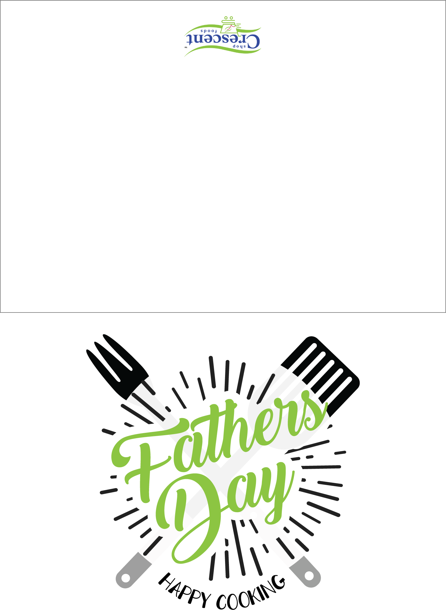 Fathers Day Greeting Card | Printable | Crescent Foods