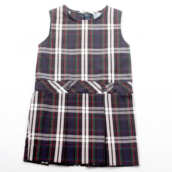 plaid school uniform dress