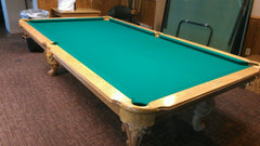 Connelly Billiards Pool Table with Brunswick Centennial Billiard Cloth