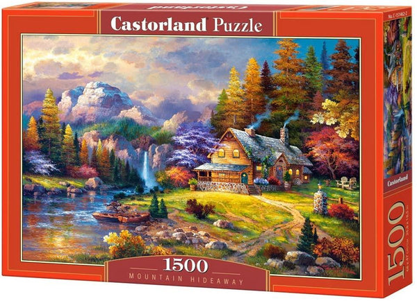 Castorland Mountain Hideaway Jigsaw Puzzle (1500 Pieces)