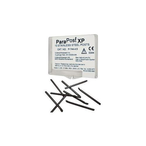 Coltene Whaledent P744 5 Parapost Xp Stainless Steel Posts 050 Red 1 Mvp Dental Supply