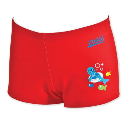 20 - Age 3-4 Years Zoggs Boys Pialba Hip Racer Swim Shorts Blue