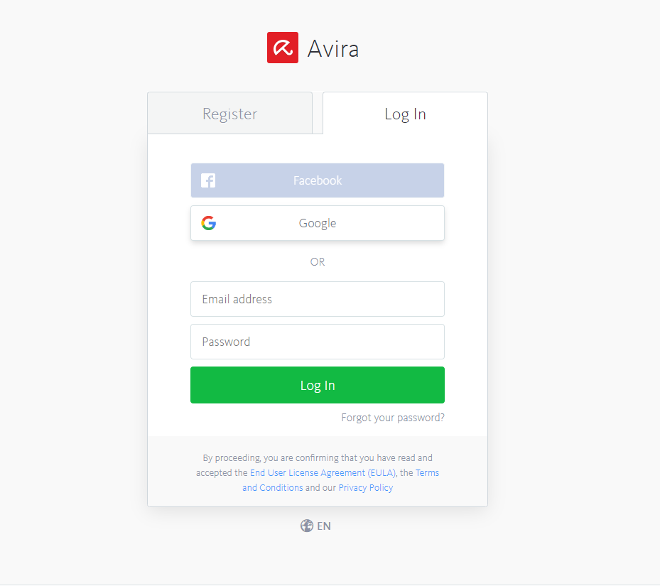 1 -Avira Internet Security Suite Installation Login to Your Account - Antivirussale.com