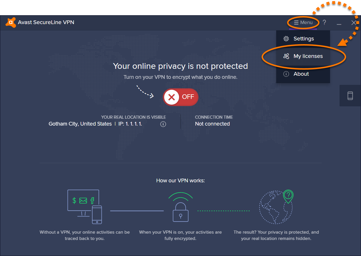 Avast SecureLine VPN Activation 1 - AntivirusSale.com