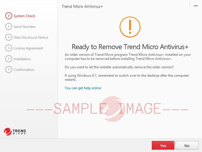 Trend Micro Antivirus Plus Installation Restart PC