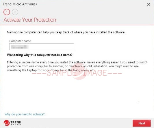 Trend Micro Antivirus Plus Installation Confirm Installation