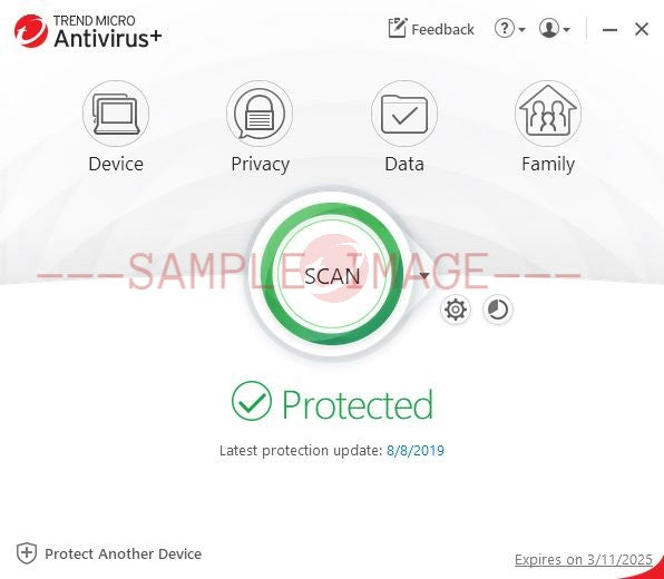 Trend Micro Antivirus Plus Installation SCAN PC