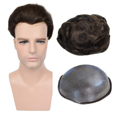 pu base men toupee