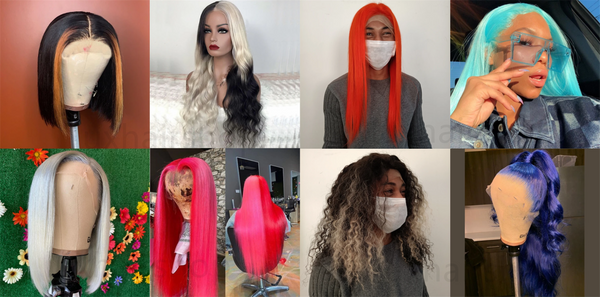 colors wigs