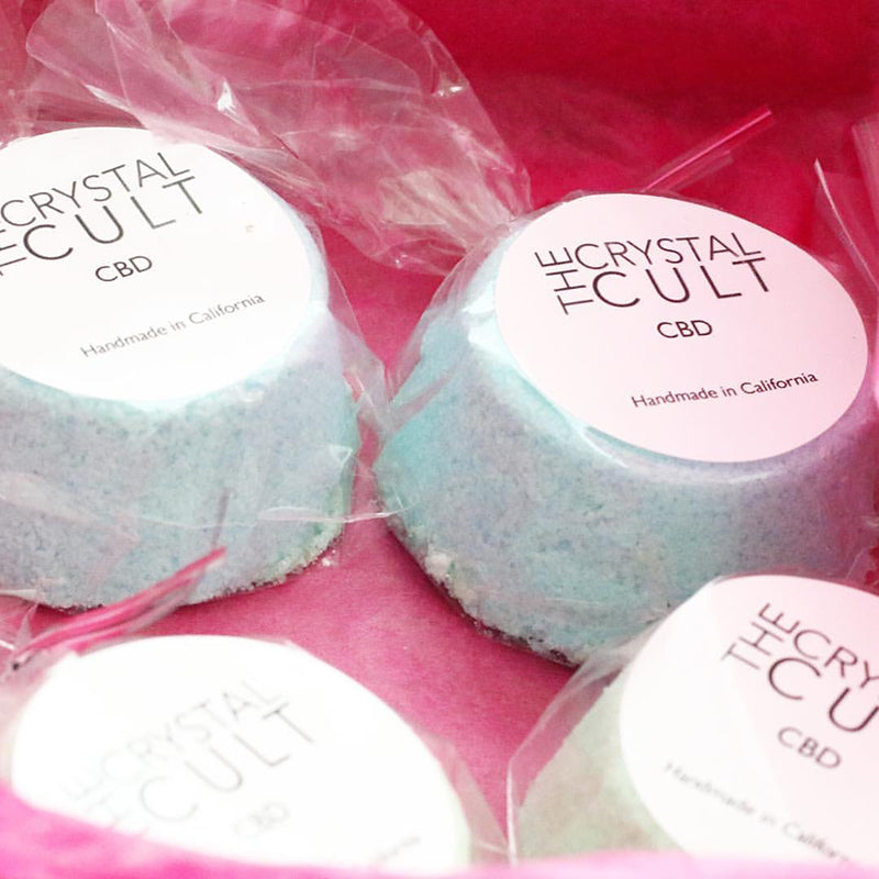 The first sold batch of Kush Queen CBD Bath Bombs.