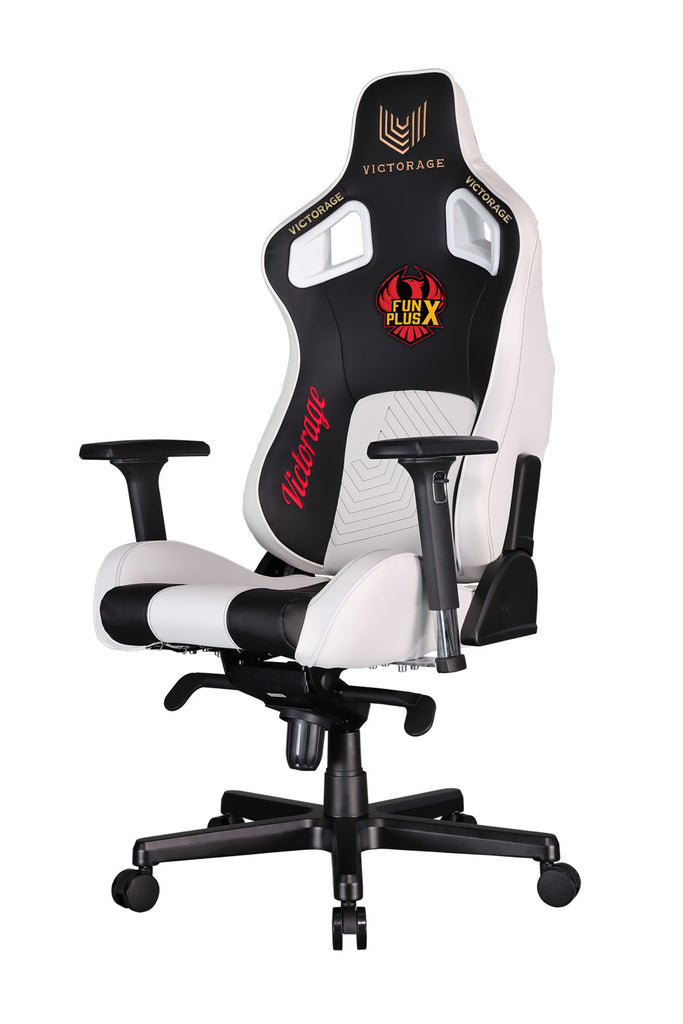 Delta Series White and Black Gaming Chair
