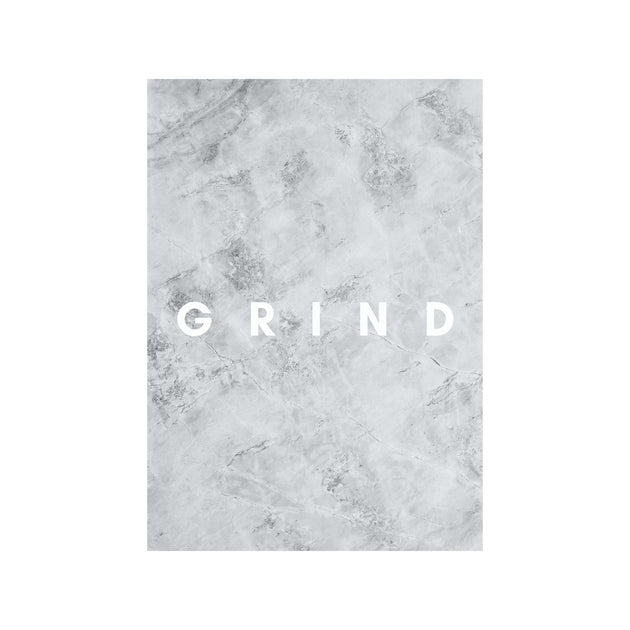 Grind Motivation Poster Din Hochformat Mille Sanders