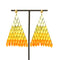 Eclectica Vintage Jewellery | UK | 1960s Vintage Statement Earrings, Yellow, Orange