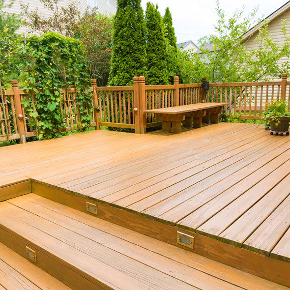 deck bleaching and cleaning