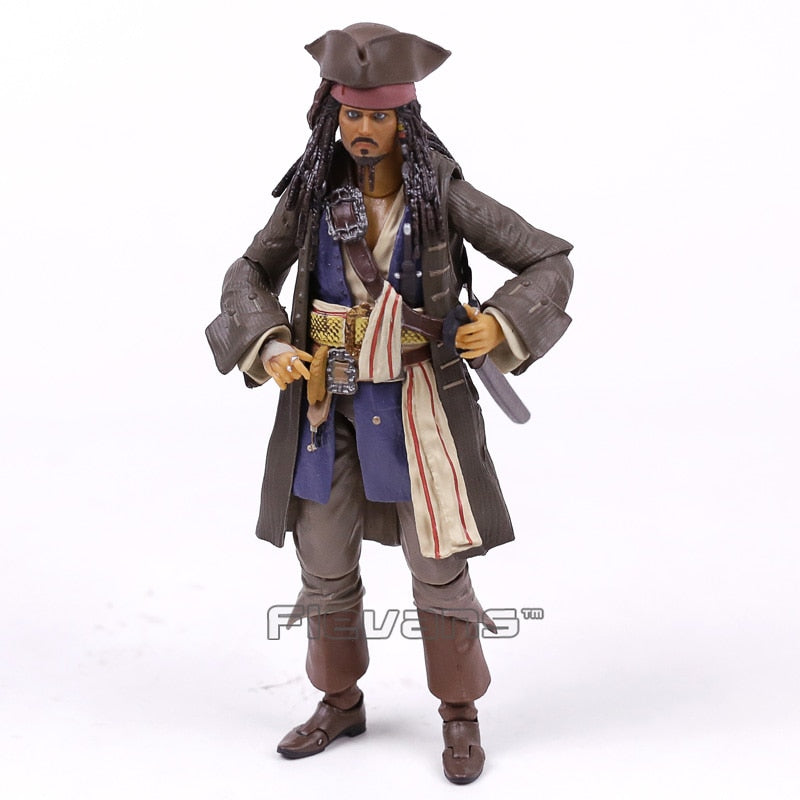 Pirates of Caribbean Jack Sparrow PVC Action Figure – Veve Geek