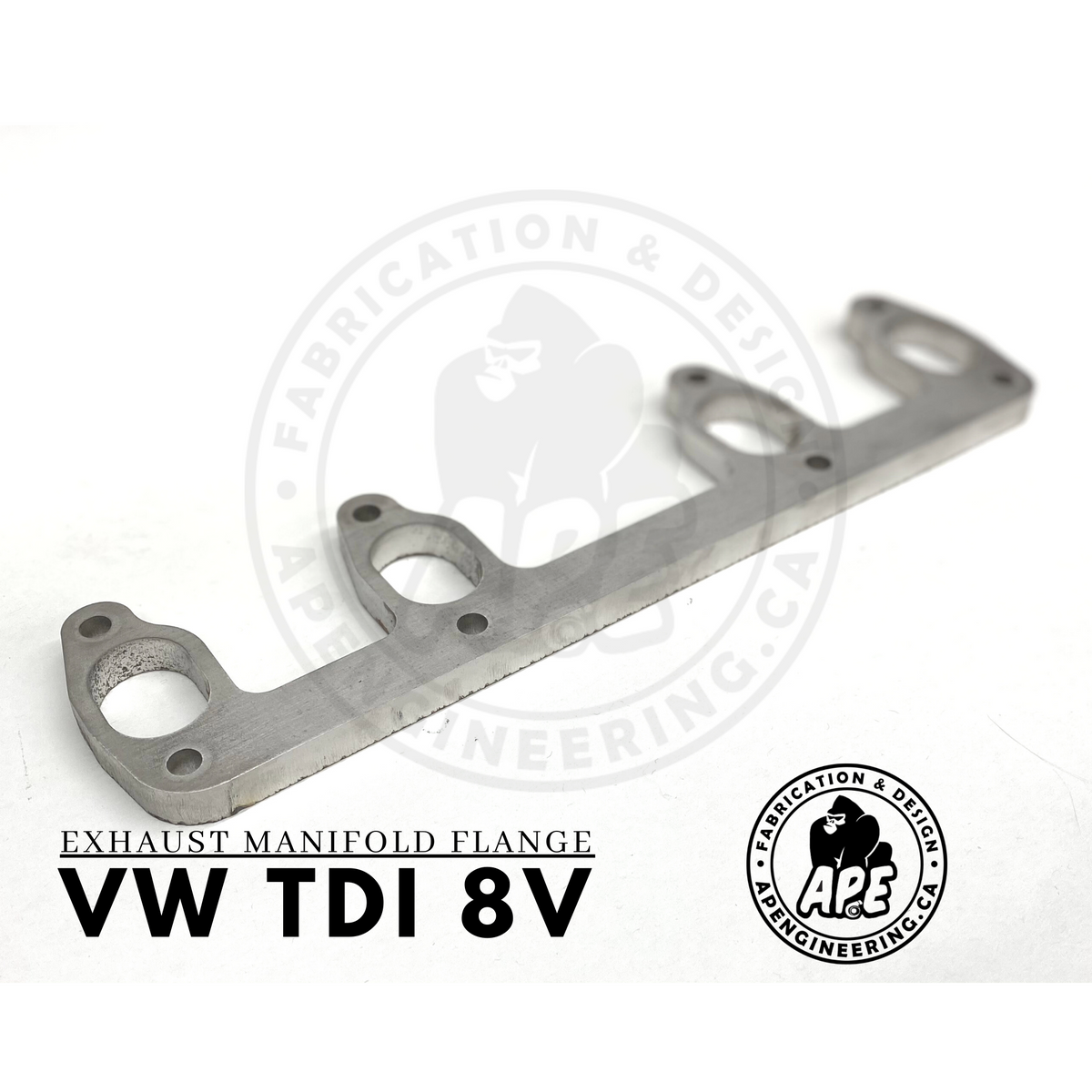 VAG 1.9 2.0 8v mild steel exhaust manifold flange PD130 