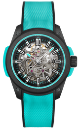 Norqain Watch Wild One Skeleton Turquoise NNQ3000QBQ1AS/B007/3W1QBR.20BQ