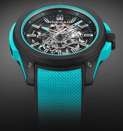 Norqain Watch Wild One Skeleton Turquoise