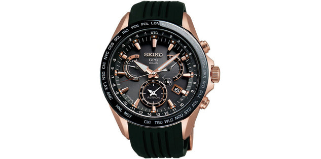 Seiko Astron Watch GPS Solar Dual Time SSE055J1