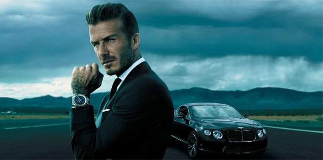 David Beckham Stars In Breitling Watch For Bentley Ad